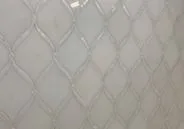 Arabesque wall tile, close up